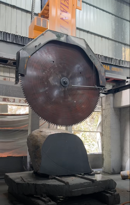 고속 그라닌 블록 절단 기계 2800mm 최대 처리 지름