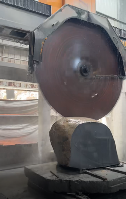 고속 그라닌 블록 절단 기계 2800mm 최대 처리 지름
