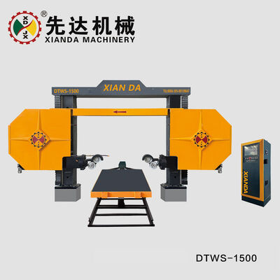 XIANDA DTWS-1500 DTWS-2000 4 축 CNC 다이아몬드 와이어 톱 기계