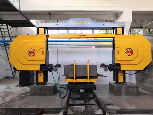 5-Axis Simultaneous-Linkage CNC Diamond Wire Saw Machine for 3D Spatial Stone Shaping with High Speed Cutting