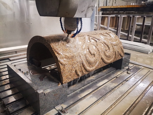 4 주축 플라즈마 절단기 CNC 석조각 기계 7.5 kw