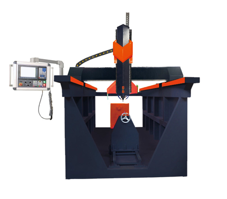 4 주축 칼럼 CNC 석조각 기계 7.5 kw 자데스톤